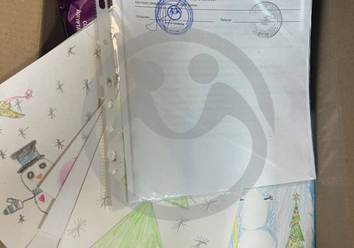 Новогодние открытки для подопечных ГБУ "Грузинского ПНИ"