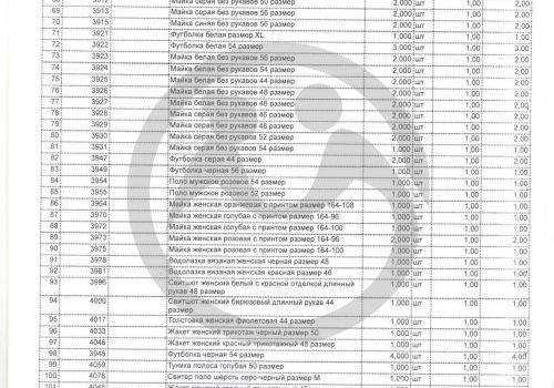 Вещевая помощь для АНБО "Опека"