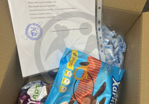 Новогодние подарки для  ГАУСО "Хапчерангинского психоневрологического дома-интерната"