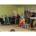 Бабушки и дедушки из Посольского дома-интерната для престарелых и инвалидов очень ждут 500 новых книг