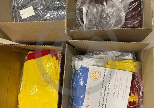 Вещевая помощь пансионату "Наш Дом"