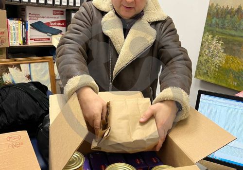 Помощь пенсионеркам из Северодонецка Луганской области