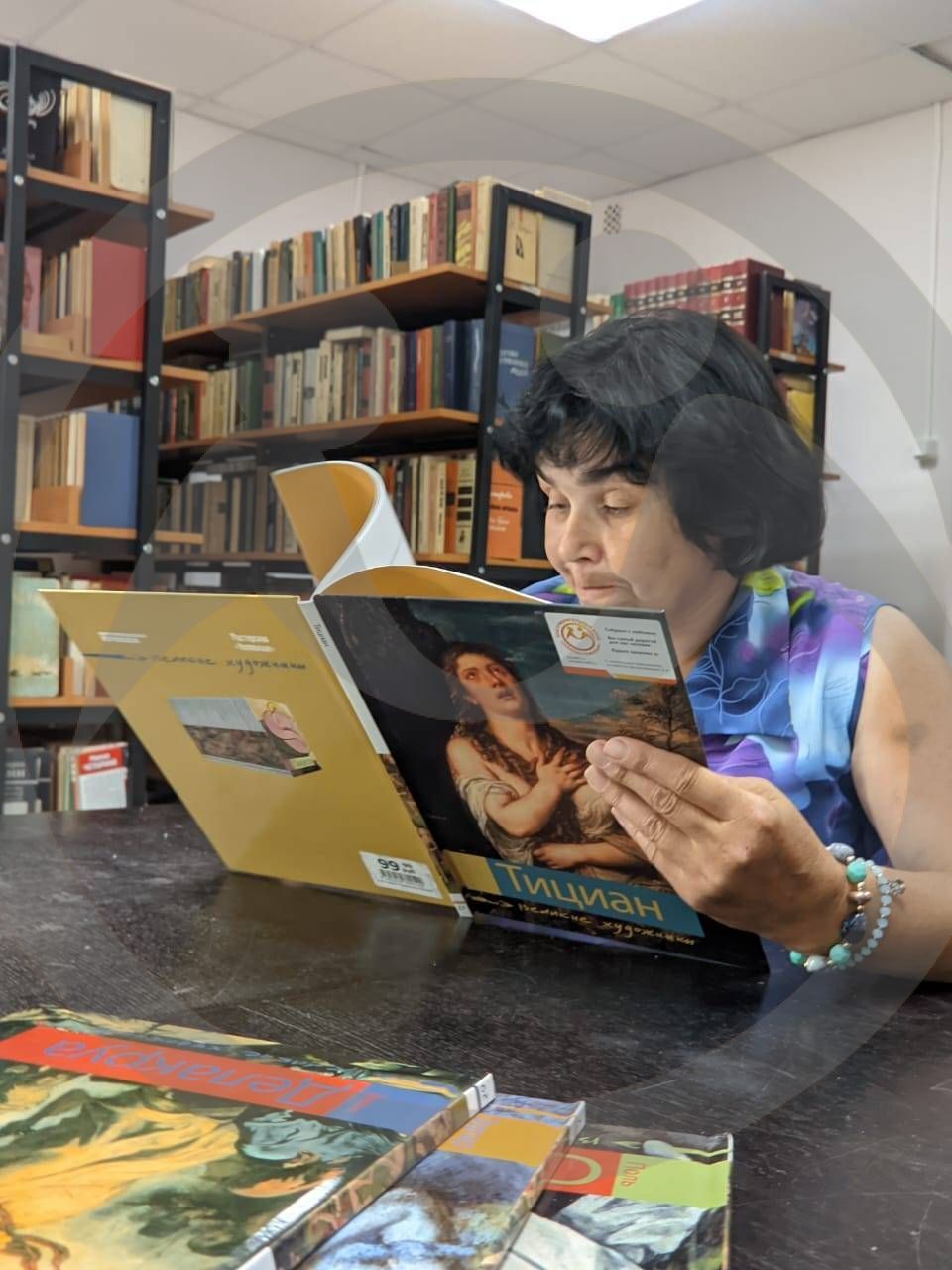 Заволжский дом-интернат для престарелых и инвалидов очень ждет новые книги для библиотеки