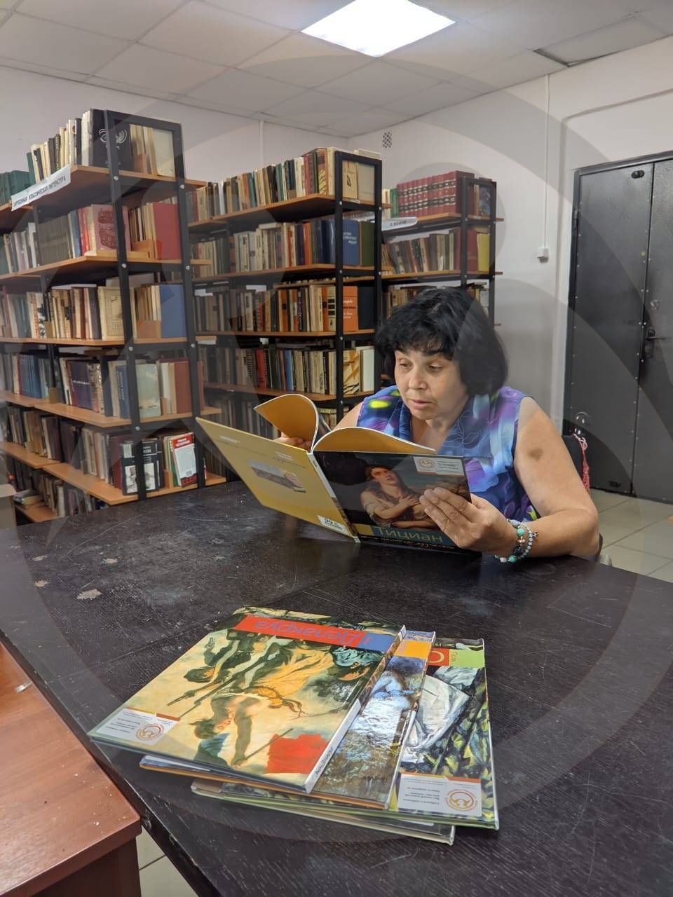 Заволжский дом-интернат для престарелых и инвалидов очень ждет новые книги для библиотеки