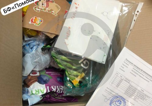 Сладкие подарки для ГБСУСОССЗН "Новооскольского ДИПИ"