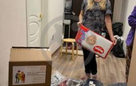 Помощь беженцам из Мариуполя