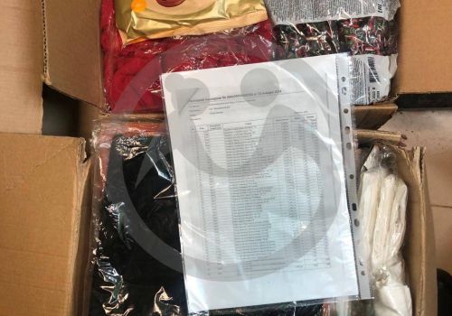 Вещевой резерв, подгузники для ГБУ "Далматовского дома-интерната для престарелых и инвалидов"