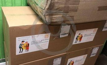 Отправка подгузников и картин в ТОГ БСУ СОН "Уваровский дом-интернат для престарелых и инвалидов"