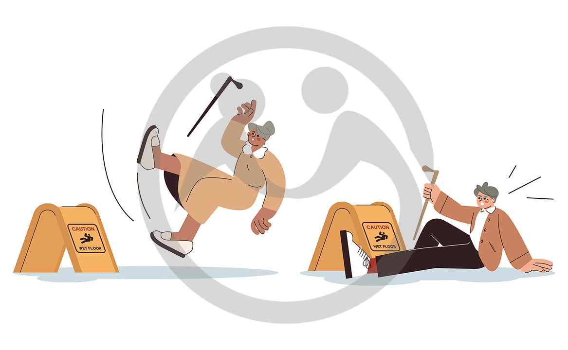 Если вы не хотите травмировать пенсионера, убедитесь, что на его пути нет банановой кожуры