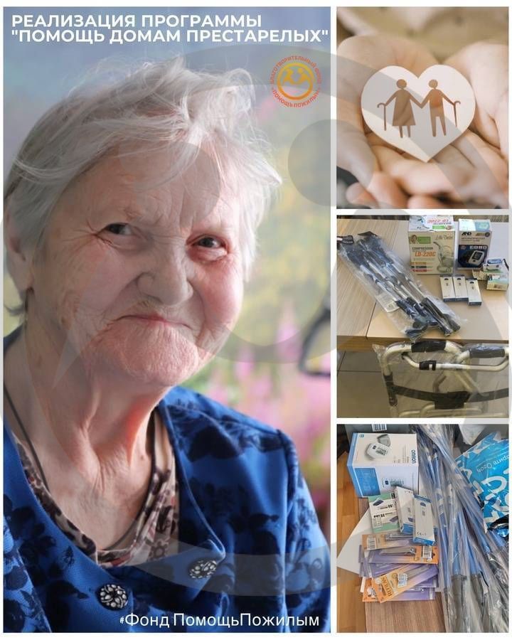 Реализация программы "Помощь домам престарелых"