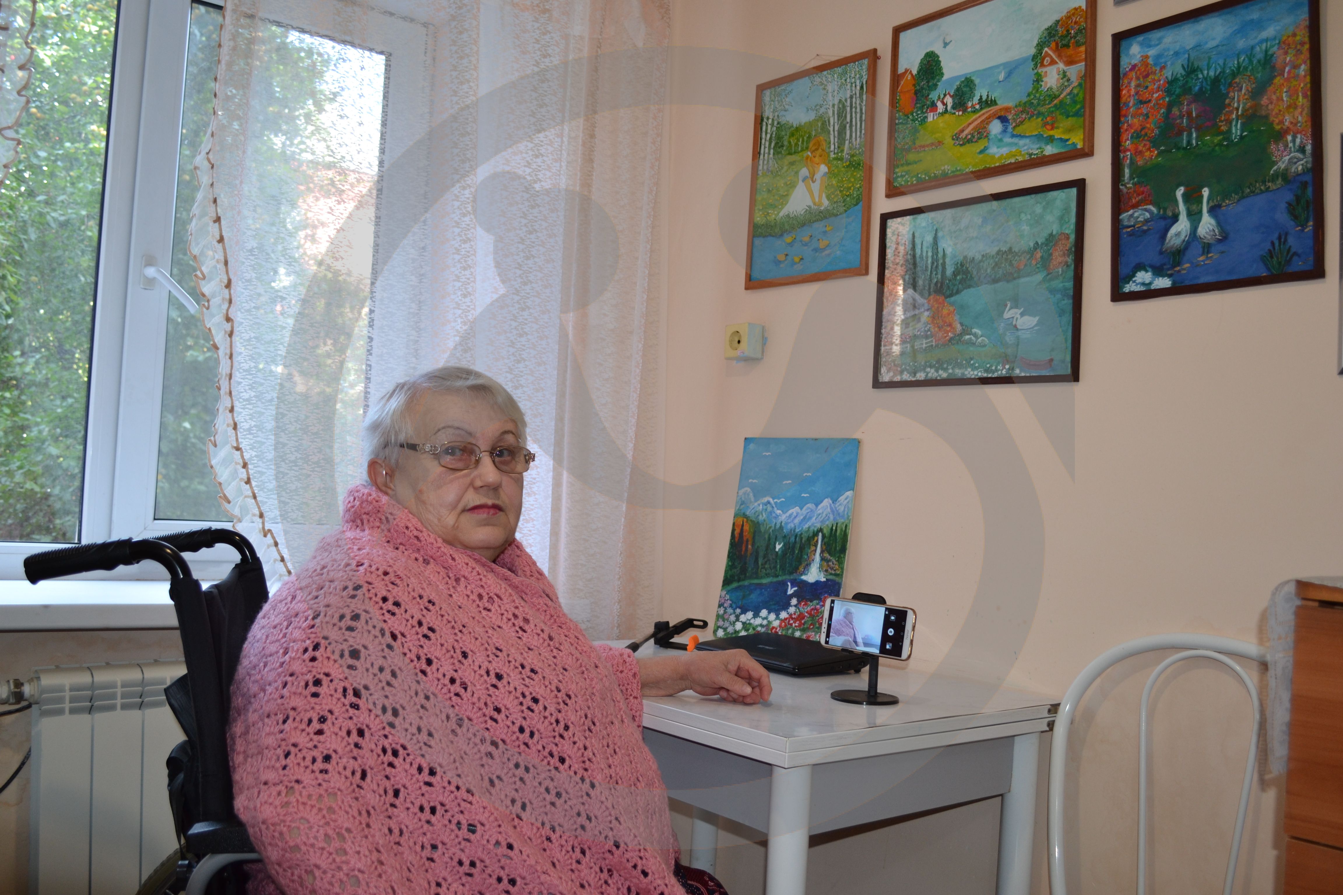 Голубева Тамара Георгиевна получатель социальных услуг АСУСО "Нежинский геронтологический центр", г. Омск. Номинация "Мы вам еще покажем". 