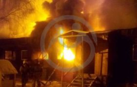 Пожар в доме престарелых подмосковного Пушкино